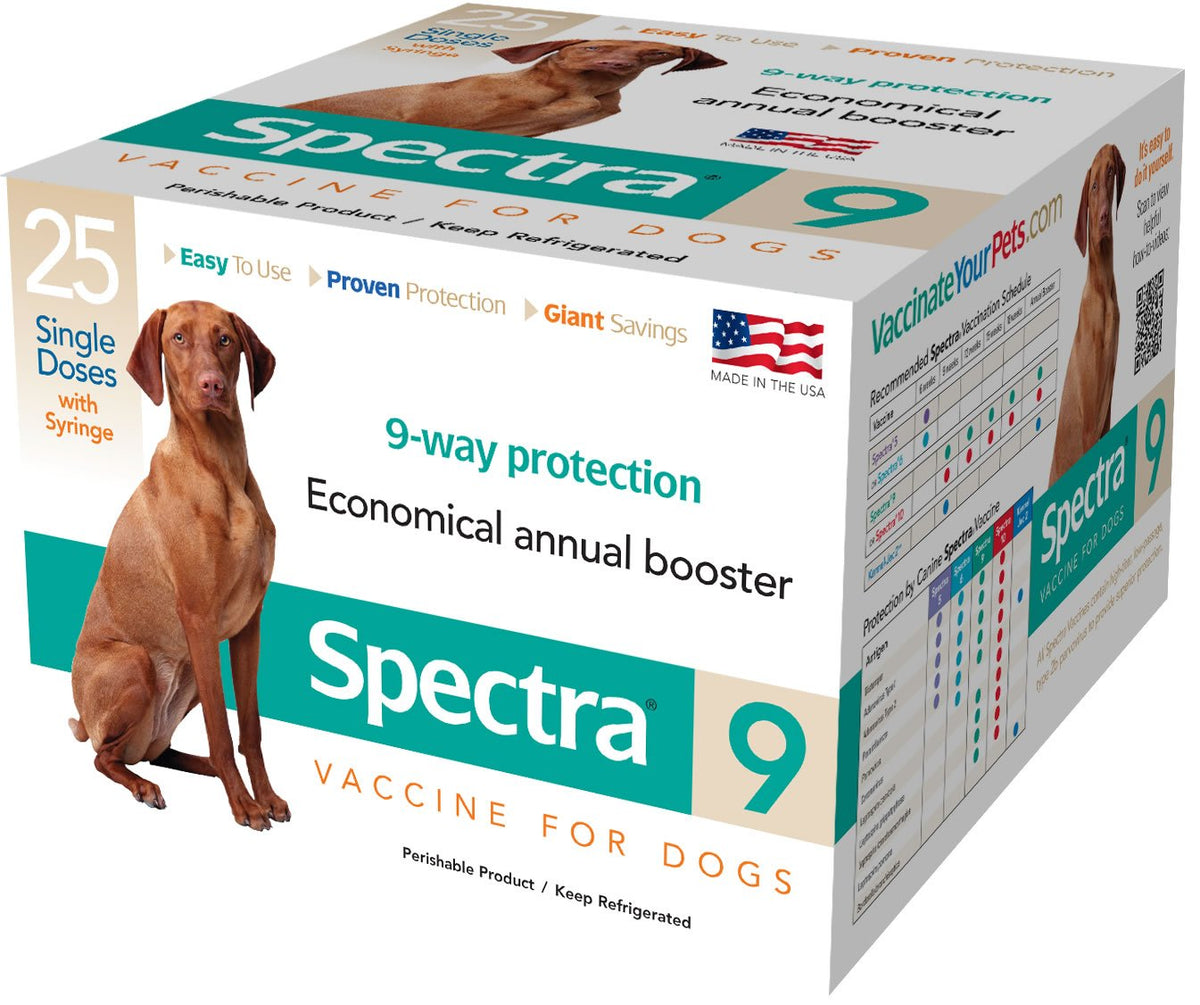 Spectra shots for sales puppies