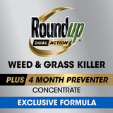Roundup® Dual Action Weed & Grass Killer Plus 4 Month Preventer Concentrate