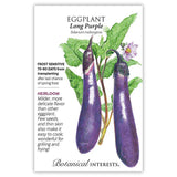 Botanical Interests Long Purple Eggplant Seeds