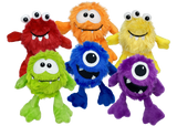 Mulitpet Plush Monsters Mini Dog Toy