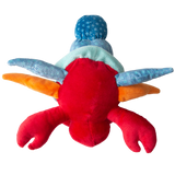 Snugarooz Hermie The Crab Dog Toy