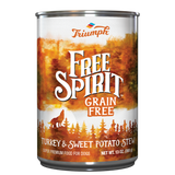 Triumph Free Spirit Grain Free Turkey & Sweet Potato Stew Dog Food