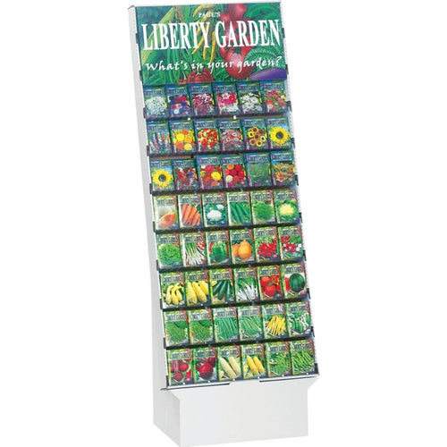 Page's Seeds Liberty Garden All Vegetable Floor Display