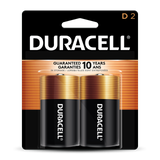 Duracell Coppertop D Alkaline Batteries