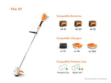 STIHL FSA 57 Lightweight Battery-Powered Trimmer