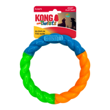 KONG Twistz High Viz Ring Dog Toy