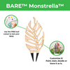 Treleaf BARE™ Monstrella™ - Customizable Monstera Shaped Wooden Plant Support