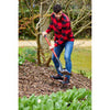 Corona Square Point Shovel, 15-Gauge, 12. in Head, 48 in. Fiberglass Handle