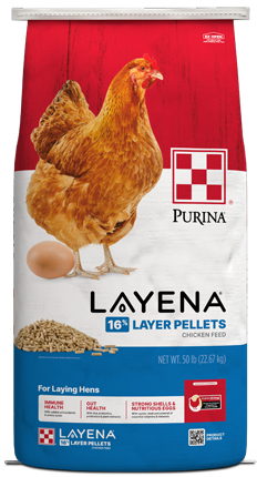 Purina® Layena® Pellets 16% Layer Hen Feed