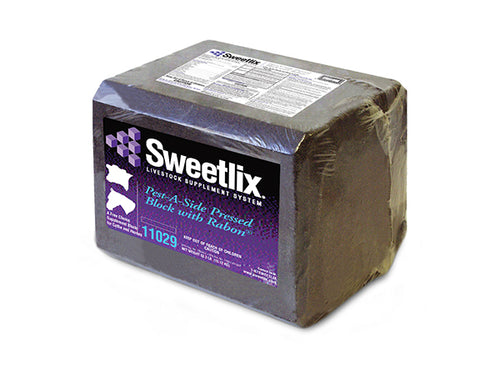 Sweetlix Pest-A-Side Pressed Block with Rabon