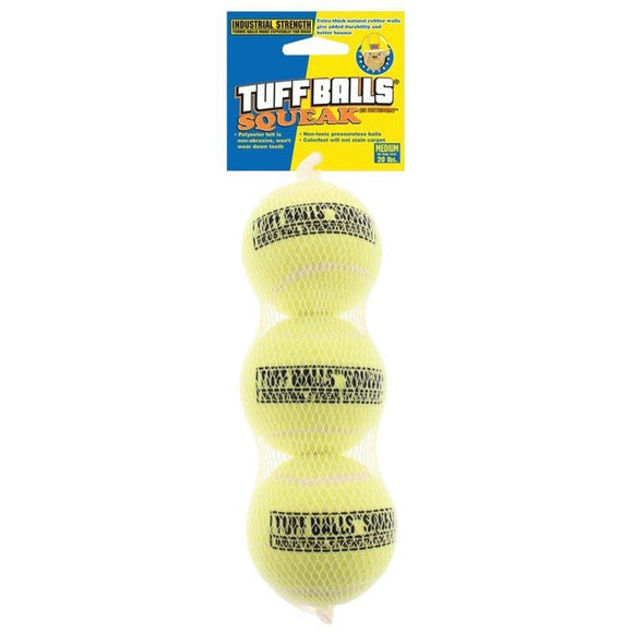 PETSPORT TUFF BALLS SQUEAK