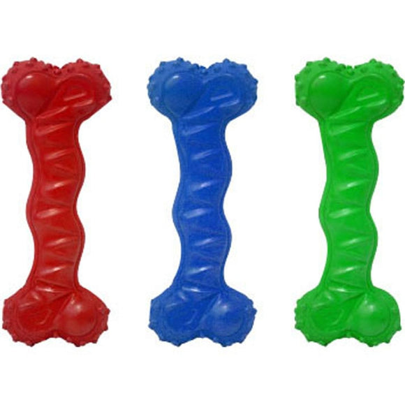 MULTIPET RUFF ENUFF CREAKY BONE W/CRUNCHING SOUND