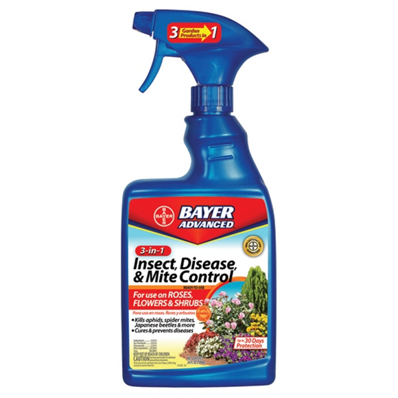 BAYER ADVANCED 3-IN-1 INSECT, DISEASE & MITE CONTROL