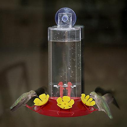 Perky-Pet® Window Mount Plastic Hummingbird Feeder - 8 oz Nectar Capacity