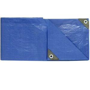 Dize™ Weathermaster® 20' x 20' Original Blue Poly Tarp