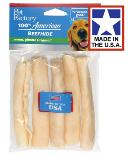 Pet Factory USA Chicken Flavored Chip Rolls Dog Treats