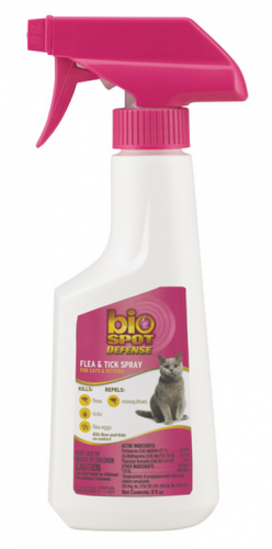 Bio Spot Active Care Flea and Tick Spray for Cats