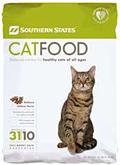 SOUTHERN STATES CAT FOOD 31-10 18 LB