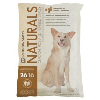 SOUTHERN STATES NATURALS CHICKEN RICE AND PEARLED BARLEY 40 LB