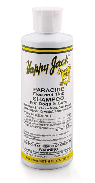 Happy Jack  Paracide Flea & Tick Shampoo