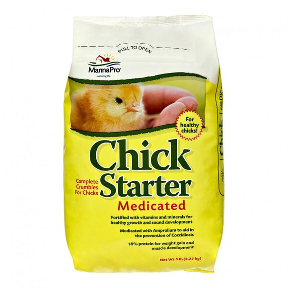 Manna Pro Chick Starter Medicated Crumbles