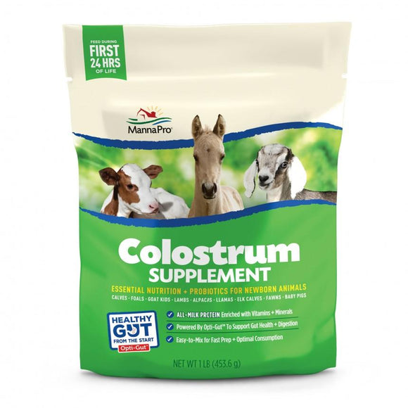 Manna Pro Cattle Non-Medicated Milk Replacers Colostrum Supplement