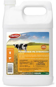 Martin's Permethrin 1% Synergized Pour On insecticide