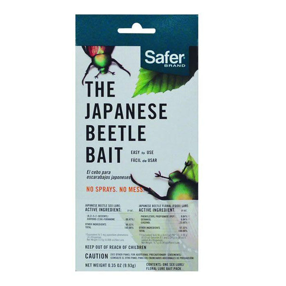 SAFER® BRAND JAPANESE BEETLE TRAP REPLACEMENT BAIT - 1 BAIT