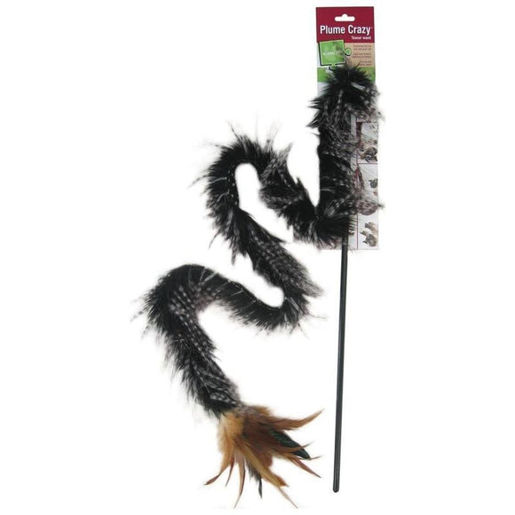 PLUME CRAZY WAND CAT TOY