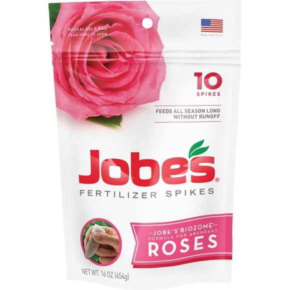 JOBE'S FERTILIZER SPIKES FOR ROSES