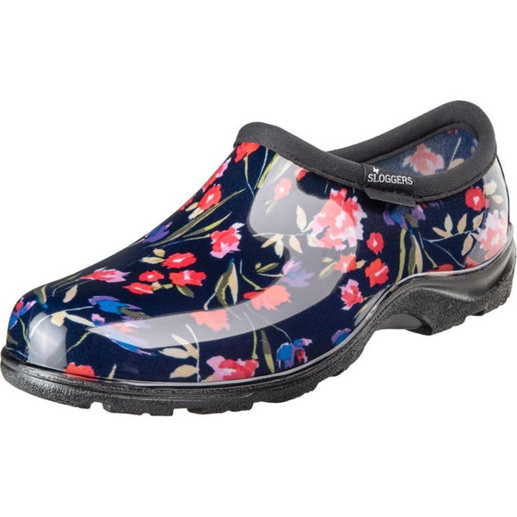 Sloggers Women's  Waterproof Comfort Shoe - Navy Flower