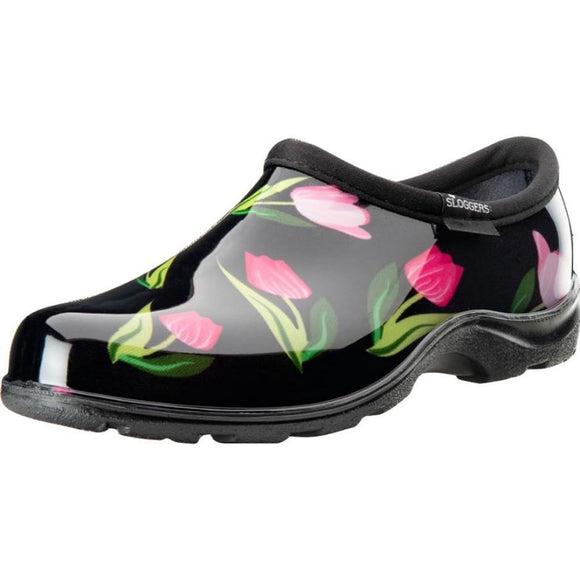 Sloggers Women's Waterproof Comfort Shoe- Tulip Black